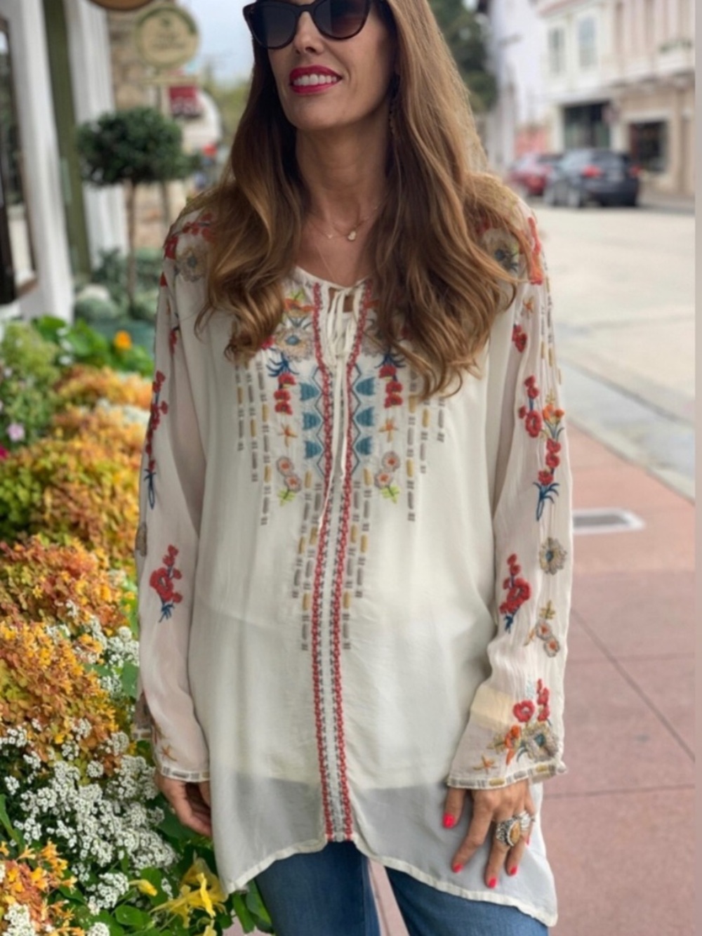 Johnny Was‎ | Emily Heavily Embroidered Blouse
